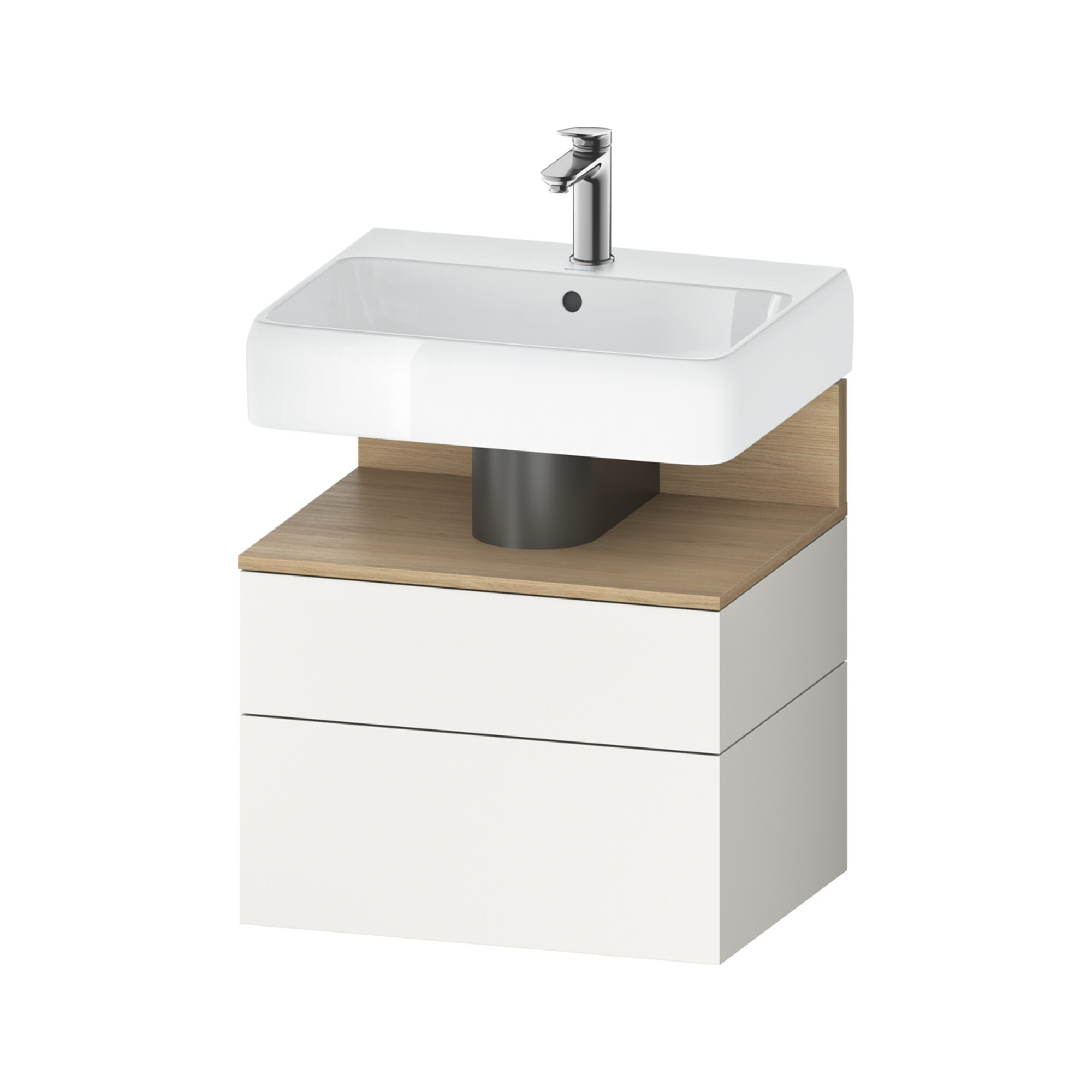 Duravit Waschtischunterschrank Qatego 59x47x59cm, E na/we m, 1 Kast, m B