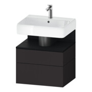 Duravit Waschtischunterschrank Qatego 59x47x59cm, E sw/gra m, 1 Kast, m B