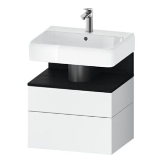 Duravit Waschtischunterschrank Qatego 59x47x59cm, E sw/we m, 1 Kast, m B