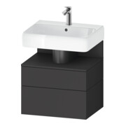 Duravit Waschtischunterschrank Qatego 59x47x59cm, gra m, 1 Kast, m Nischenb