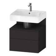 Duravit Waschtischunterschrank Qatego 59x47x59cm, gra m, 1 Kast, m Nischenb