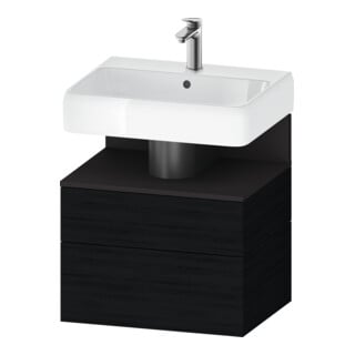 Duravit Waschtischunterschrank Qatego 59x47x59cm, gra m/E s, 1 Kast, 1 Ausz.