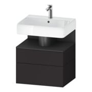 Duravit Waschtischunterschrank Qatego 59x47x59cm, gra m/Gr m, 1 Kast, 1 Ausz.-1