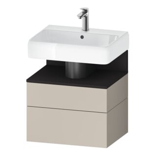 Duravit Waschtischunterschrank Qatego 59x47x59cm, gra m/ta m, 1 Kast, m B