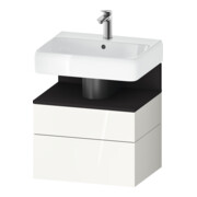 Duravit Waschtischunterschrank Qatego 59x47x59cm, gra m/we g, 1 Kast, 1 Ausz.