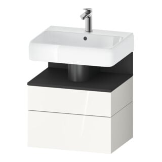 Duravit Waschtischunterschrank Qatego 59x47x59cm, gra m/we g, 1 Kast, m B