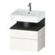 Duravit Waschtischunterschrank Qatego 59x47x59cm, gra m/we g, 1 Kast, m B-1