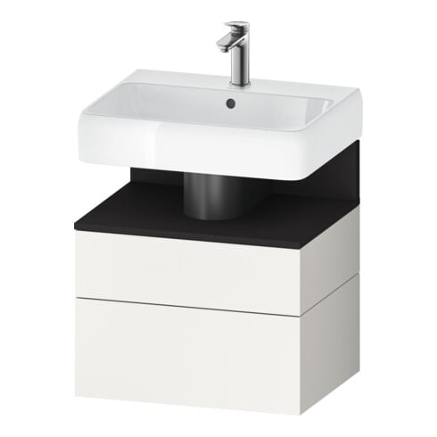 Duravit Waschtischunterschrank Qatego 59x47x59cm, gra m/we m, 1 Kast, m B