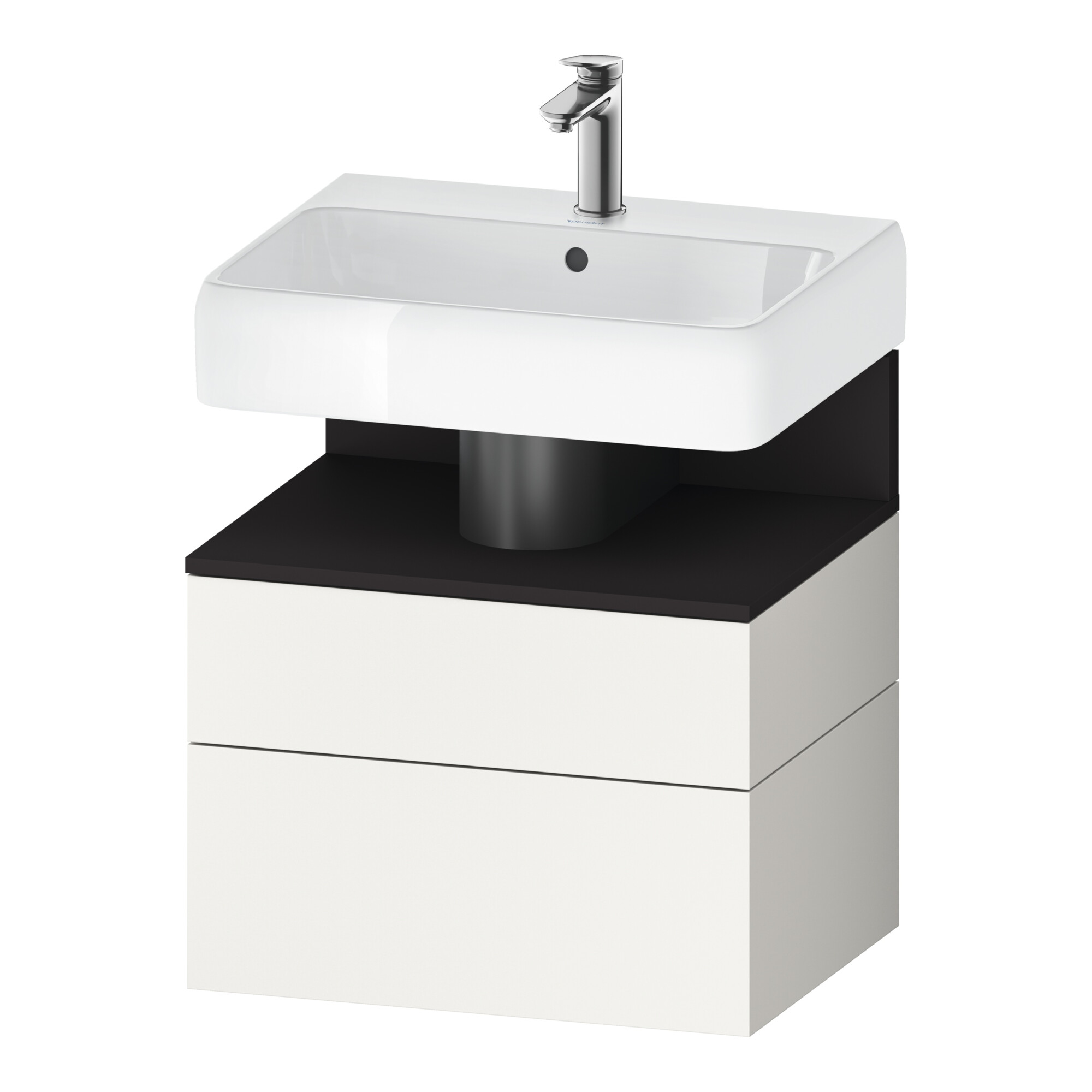 Duravit Waschtischunterschrank Qatego 59x47x59cm, gra m/we m, 1 Kast, m B