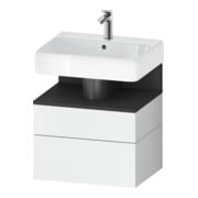 Duravit Waschtischunterschrank Qatego 59x47x59cm, gra m/we m, 1 Kast, m B