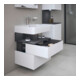 Duravit Waschtischunterschrank Qatego 59x47x59cm, gra m/we m, 1 Kast, m B