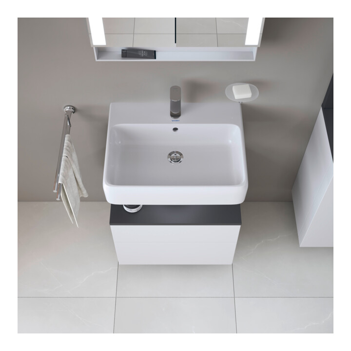 Duravit Waschtischunterschrank Qatego 59x47x59cm, gra m/we m, 1 Kast, m B