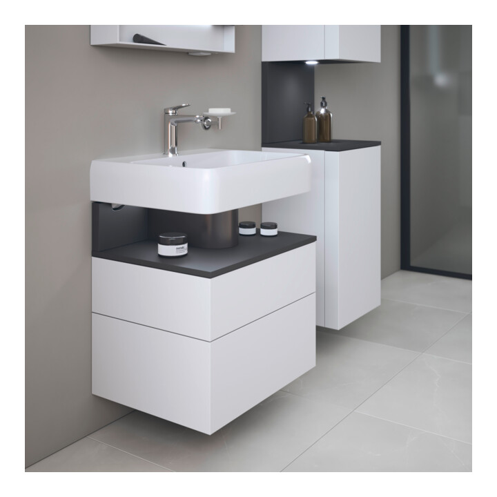 Duravit Waschtischunterschrank Qatego 59x47x59cm, gra m/we m, 1 Kast, m B