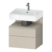 Duravit Waschtischunterschrank Qatego 59x47x59cm, T m, 1 Kast, m Nischenb