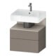 Duravit Waschtischunterschrank Qatego 59x47x59cm, T m/ba m, 1 Kast, 1 Ausz.-1