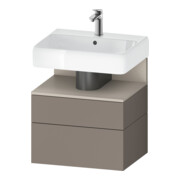 Duravit Waschtischunterschrank Qatego 59x47x59cm, T m/ba m, 1 Kast, 1 Ausz.
