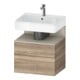 Duravit Waschtischunterschrank Qatego 59x47x59cm, T m/E ma, 1 Kast, 1 Ausz.-1