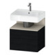 Duravit Waschtischunterschrank Qatego 59x47x59cm, T m/E s, 1 Kast, m Nischenb