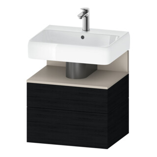 Duravit Waschtischunterschrank Qatego 59x47x59cm, T m/E s, 1 Kast, m Nischenb