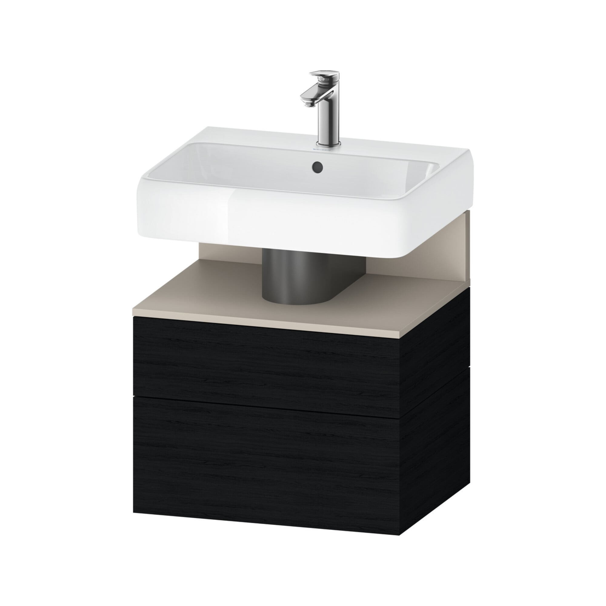 Duravit Waschtischunterschrank Qatego 59x47x59cm, T m/E s, 1 Kast, m Nischenb