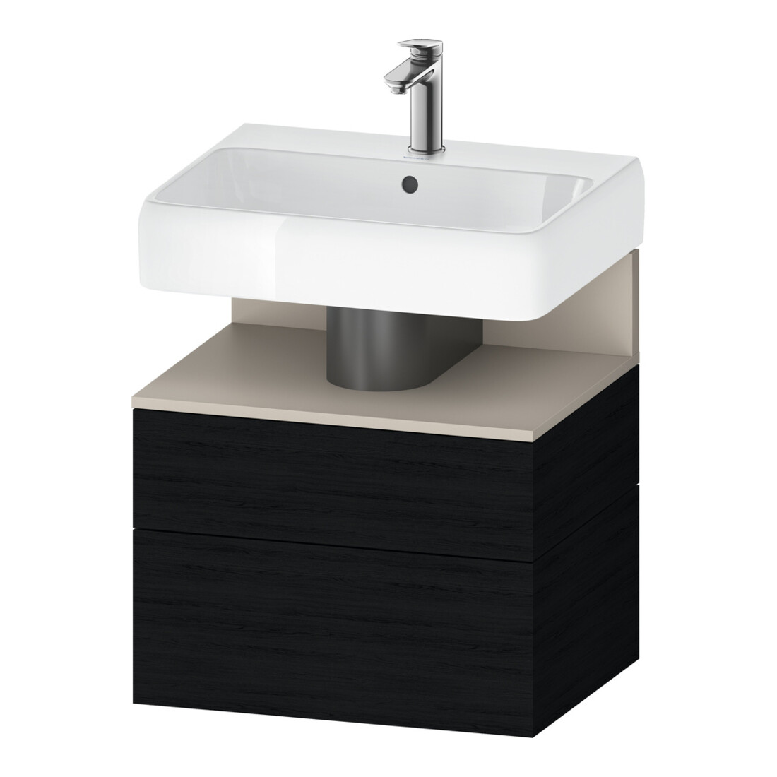Duravit Waschtischunterschrank Qatego 59x47x59cm, T m/E s, 1 Kast, m Nischenb