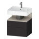 Duravit Waschtischunterschrank Qatego 59x47x59cm, T m/Gr m, 1 Kast, 1 Ausz.