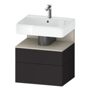 Duravit Waschtischunterschrank Qatego 59x47x59cm, T m/Gr m, 1 Kast, m Nischenb