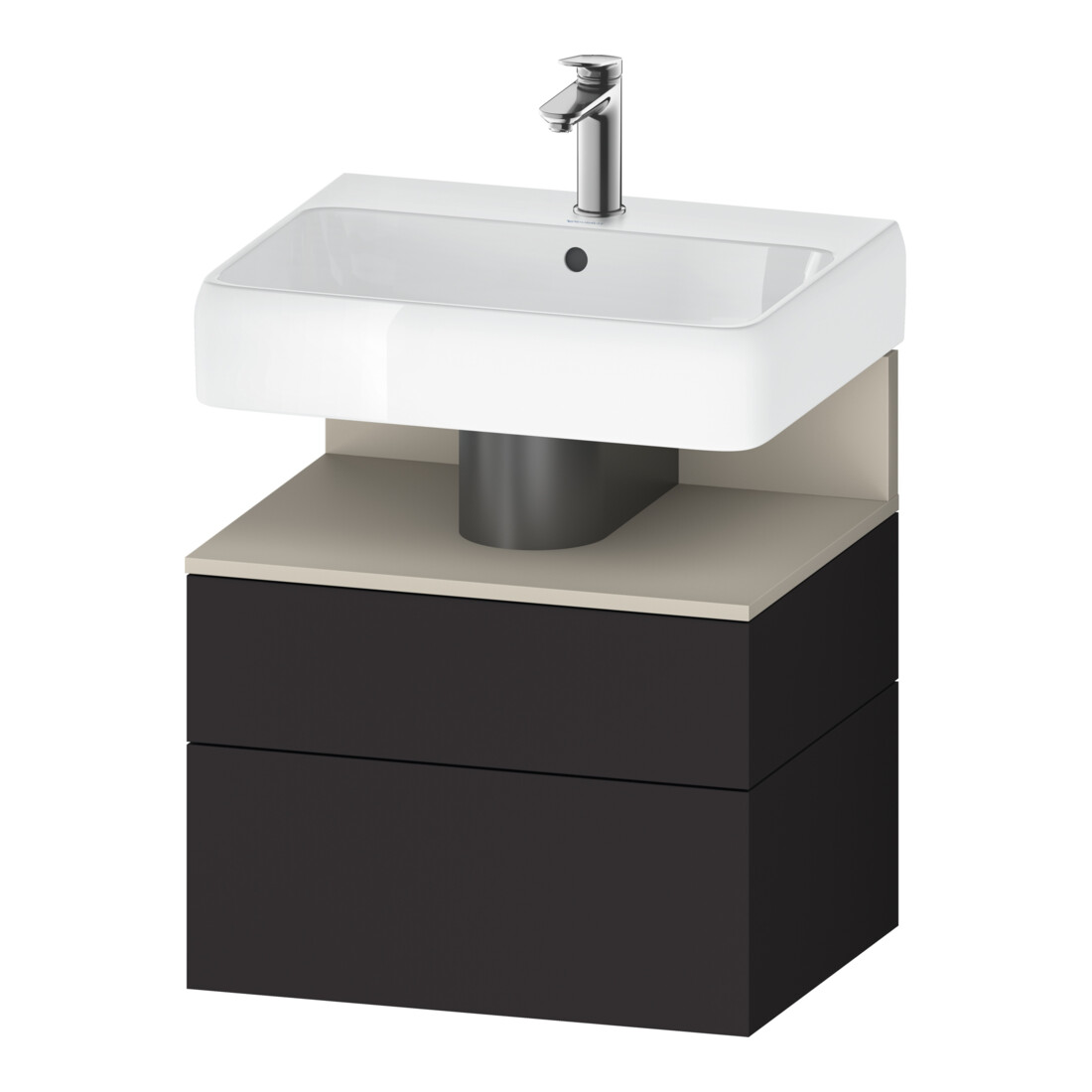 Duravit Waschtischunterschrank Qatego 59x47x59cm, T m/Gr m, 1 Kast, m Nischenb