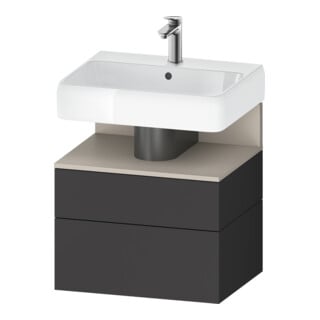 Duravit Waschtischunterschrank Qatego 59x47x59cm, T m/Gr m, 1 Kast, m Nischenb