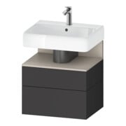 Duravit Waschtischunterschrank Qatego 59x47x59cm, T m/Gr m, 1 Kast, m Nischenb