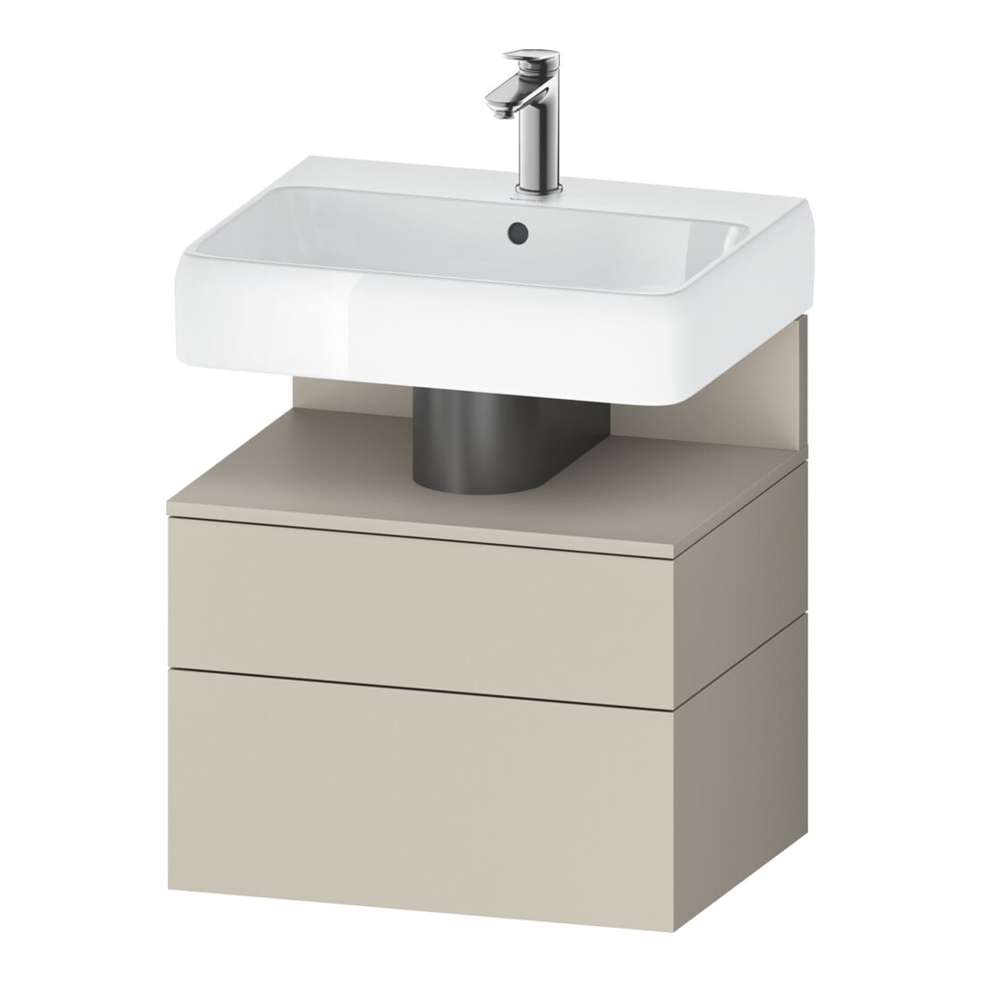 Duravit Waschtischunterschrank Qatego 59x47x59cm, T m/ta m, 1 Kast, m Nischenb