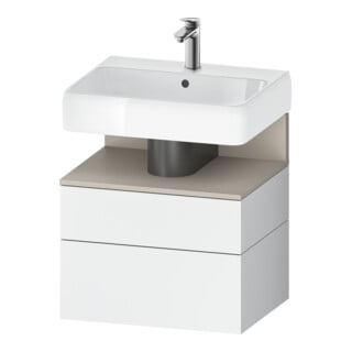 Duravit Waschtischunterschrank Qatego 59x47x59cm, T m/we m, 1 Kast, m Nischenb