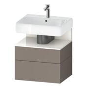Duravit Waschtischunterschrank Qatego 59x47x59cm, w g/b m, 1 Kast, m Nischenb-1
