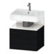Duravit Waschtischunterschrank Qatego 59x47x59cm, w g/Ei s, 1 Kast, 1 Ausz.-1