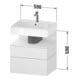 Duravit Waschtischunterschrank Qatego 59x47x59cm, w g/Gra m, 1 Kast, m B