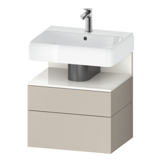 Duravit Waschtischunterschrank Qatego 59x47x59cm, w g/tau m, 1 Kast, 1 Ausz.