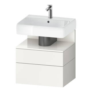 Duravit Waschtischunterschrank Qatego 59x47x59cm, w hgl/we m, 1 Kast, m B