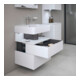 Duravit Waschtischunterschrank Qatego 59x47x59cm, w m, 1 Kast, m Nischenb