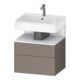 Duravit Waschtischunterschrank Qatego 59x47x59cm, w m/ba m, 1 Kast, m Nischenb-1