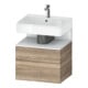 Duravit Waschtischunterschrank Qatego 59x47x59cm, w m/E ma, 1 Kast, 1 Ausz.-1