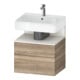 Duravit Waschtischunterschrank Qatego 59x47x59cm, w m/E ma, 1 Kast, 1 Ausz.-1