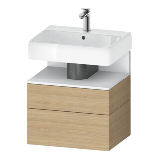 Duravit Waschtischunterschrank Qatego 59x47x59cm, w m/E N, 1 Kast, 1 Ausz.
