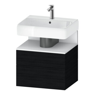 Duravit Waschtischunterschrank Qatego 59x47x59cm, w m/E s, 1 Kast, 1 Ausz.