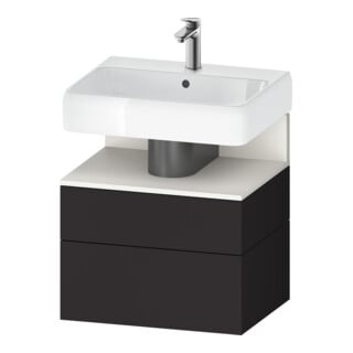 Duravit Waschtischunterschrank Qatego 59x47x59cm, w m/Gr m, 1 Kast, 1 Ausz.