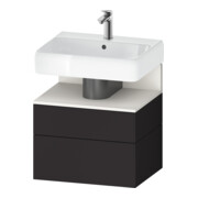 Duravit Waschtischunterschrank Qatego 59x47x59cm, w m/Gr m, 1 Kast, m Nischenb