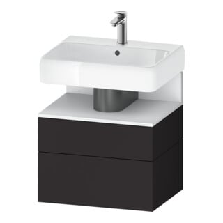 Duravit Waschtischunterschrank Qatego 59x47x59cm, w m/Gr m, 1 Kast, m Nischenb