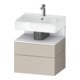 Duravit Waschtischunterschrank Qatego 59x47x59cm, w m/ta m, 1 Kast, 1 Ausz.-1