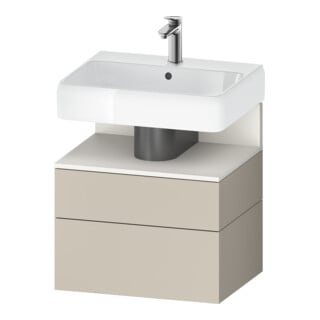 Duravit Waschtischunterschrank Qatego 59x47x59cm, w m/ta m, 1 Kast, 1 Ausz.