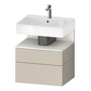 Duravit Waschtischunterschrank Qatego 59x47x59cm, w m/ta m, 1 Kast, 1 Ausz.