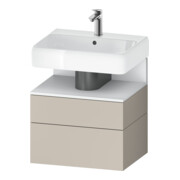 Duravit Waschtischunterschrank Qatego 59x47x59cm, w m/ta m, 1 Kast, m Nischenb-1
